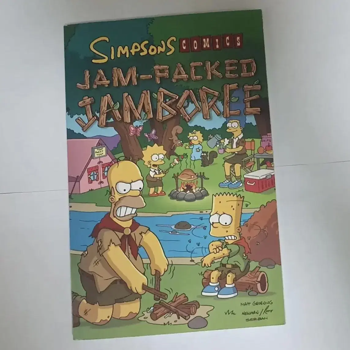 심슨가족 만화 Jamboree 영어만화 미국만화 만화책 도서 서적