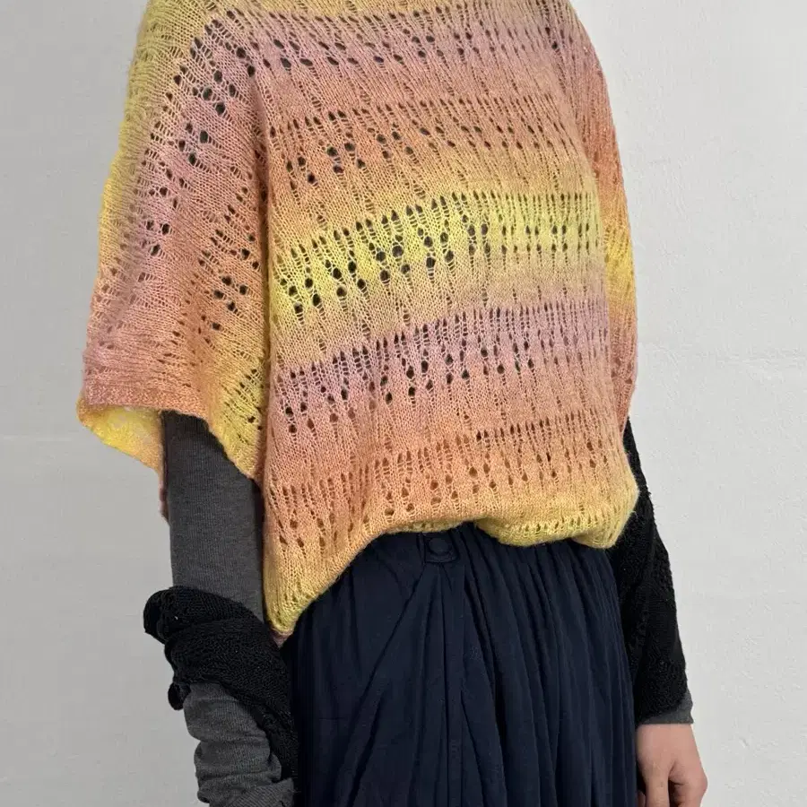 Vintage Gradient Knit Top