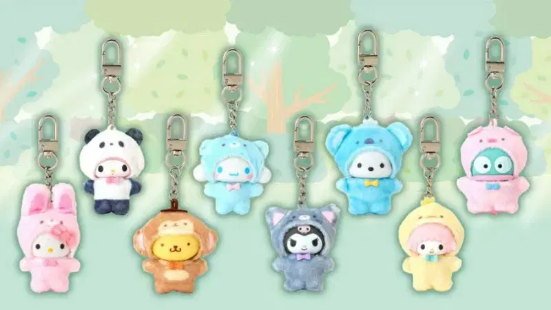 Sanrio's Secret Little Animals Series Keyring