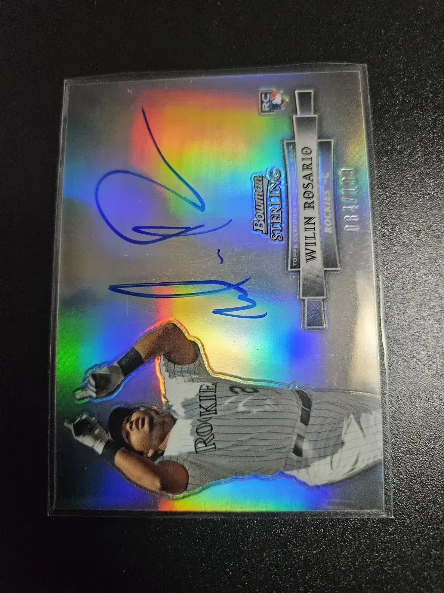 Hanwha Mercenary Willin Rosario Bowman Auto Kard