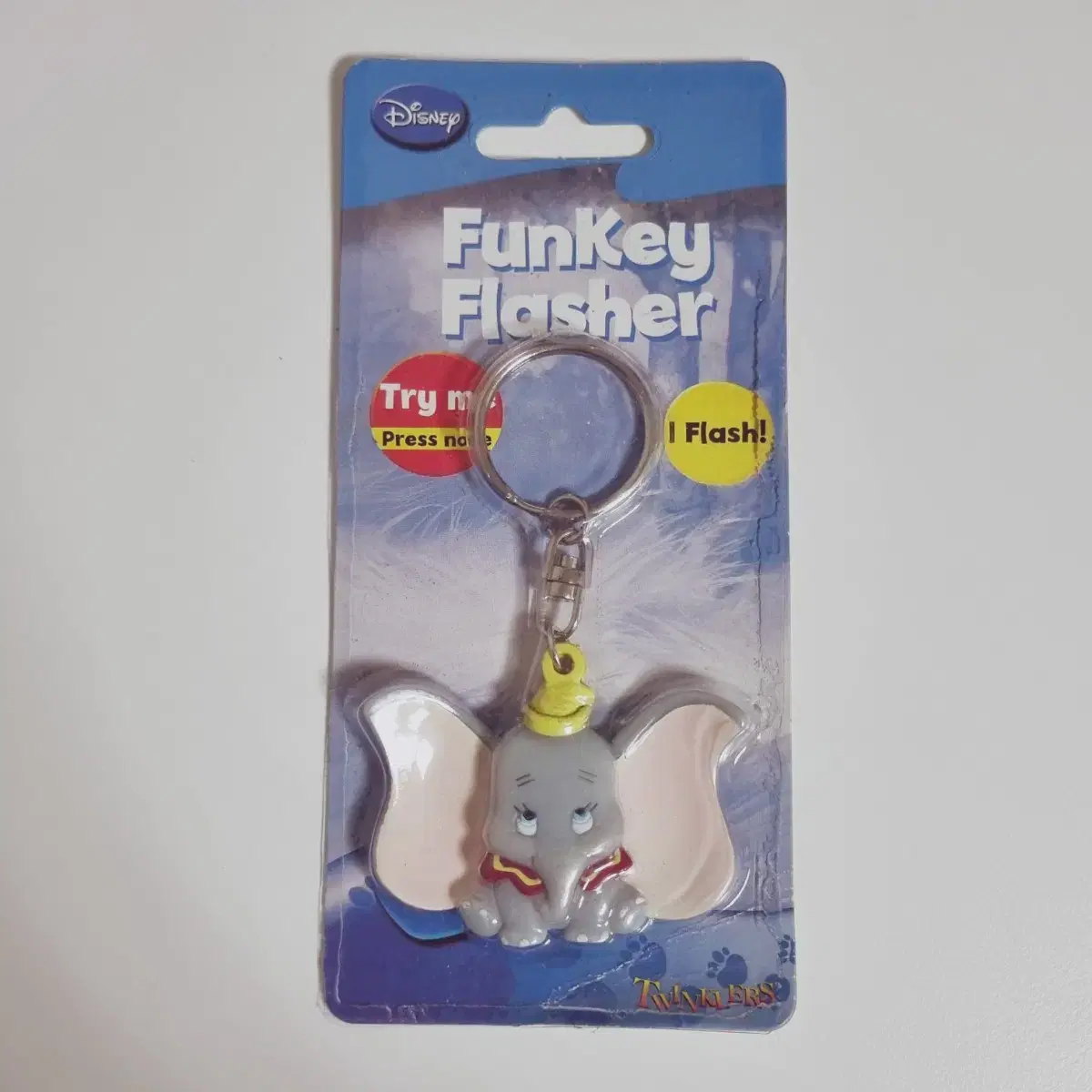 Disney Funkey Flashers Dumbo keyring Strap Vintage Classic