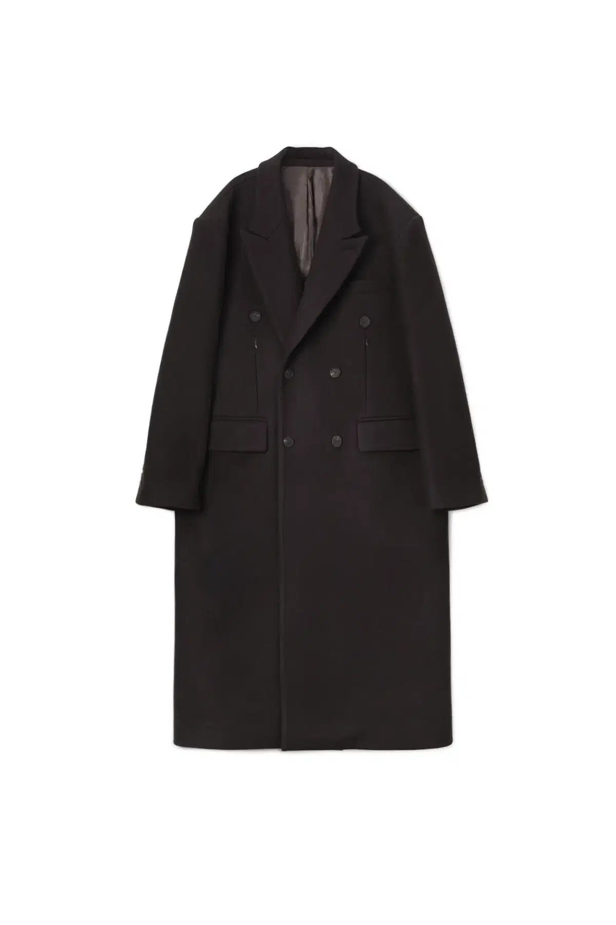 STU Dart Pocket Double Coat Brown