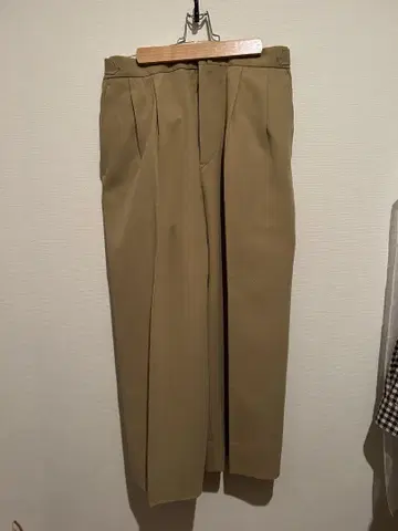 maatee&sons 21aw 이중직 치노