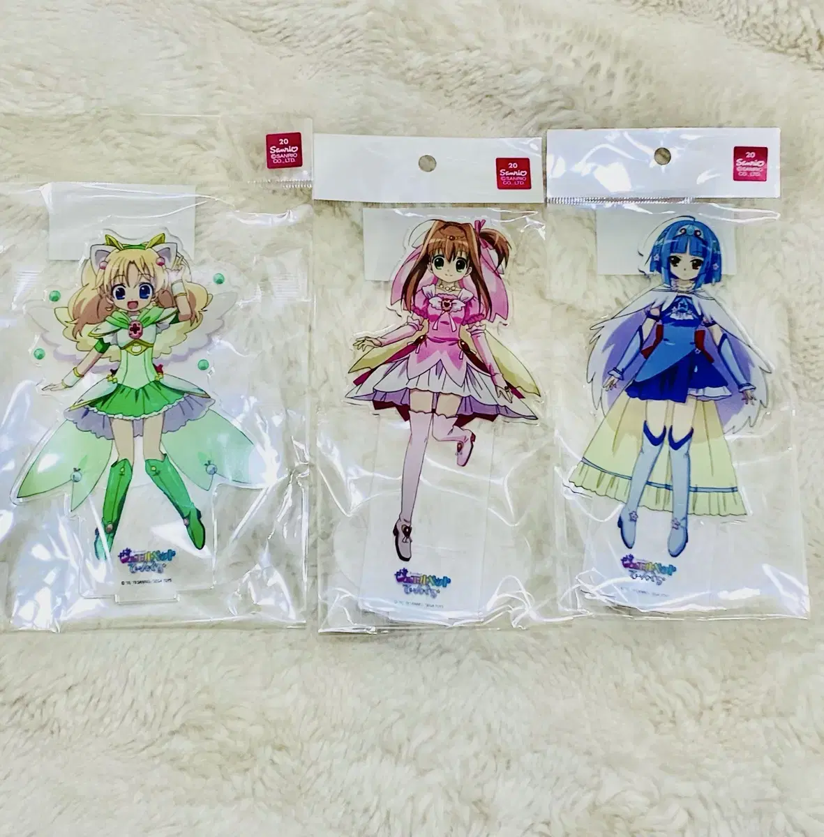 Jewelpet Twinkle acrylic stand Shine Marie Sara