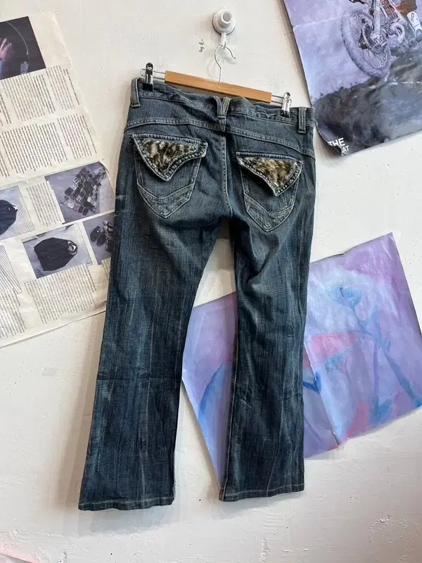 일본빈티지 ORIRIN JEANS 로우라이즈 부츠컷 데님팬츠 우먼즈