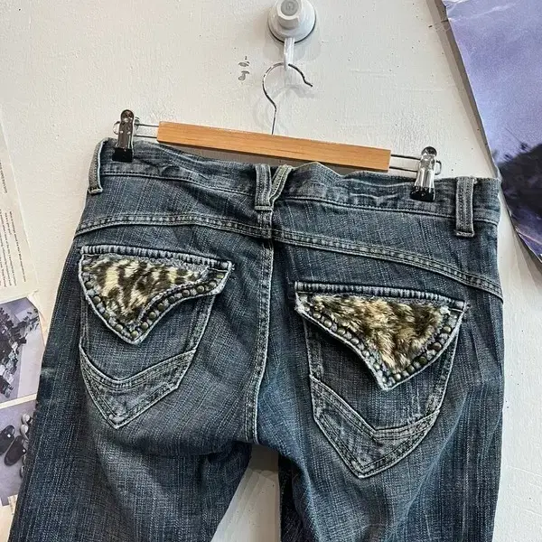 일본빈티지 ORIRIN JEANS 로우라이즈 부츠컷 데님팬츠 우먼즈