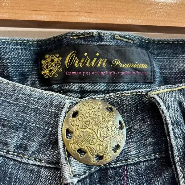 일본빈티지 ORIRIN JEANS 로우라이즈 부츠컷 데님팬츠 우먼즈