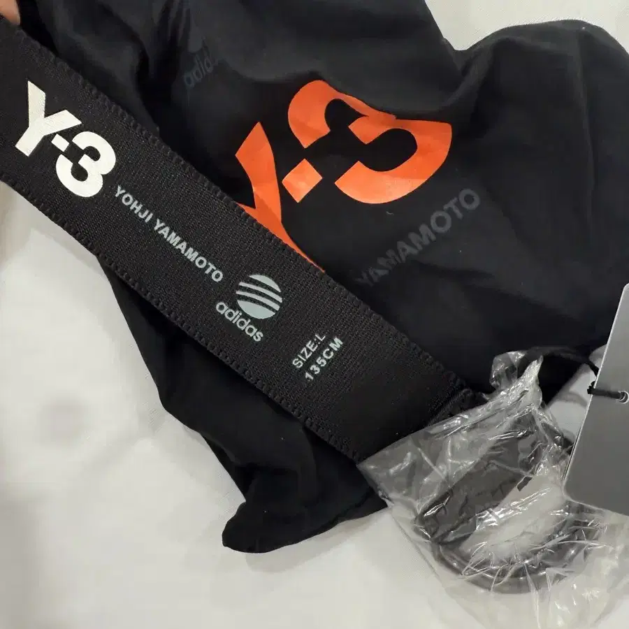 [L] Y-3 벨트 블랙