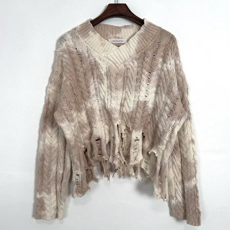 Vintage Fringe Cropped Sweater