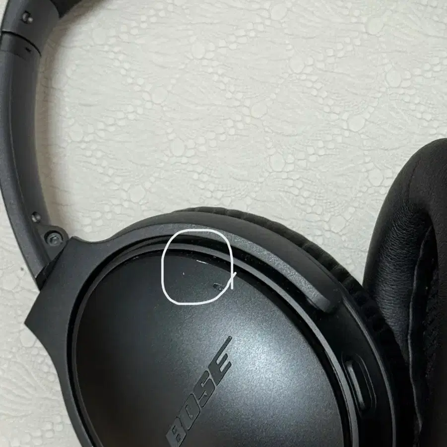 보스 qc35 2 블랙 헤드셋