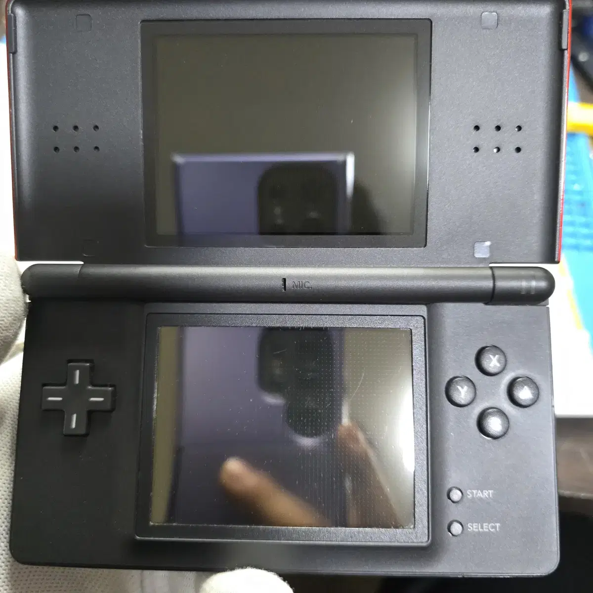 S급 닌텐도 DS Lite DSL 크림슨블랙 박스세트