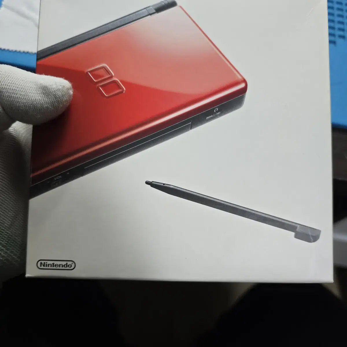 S급 닌텐도 DS Lite DSL 크림슨블랙 박스세트