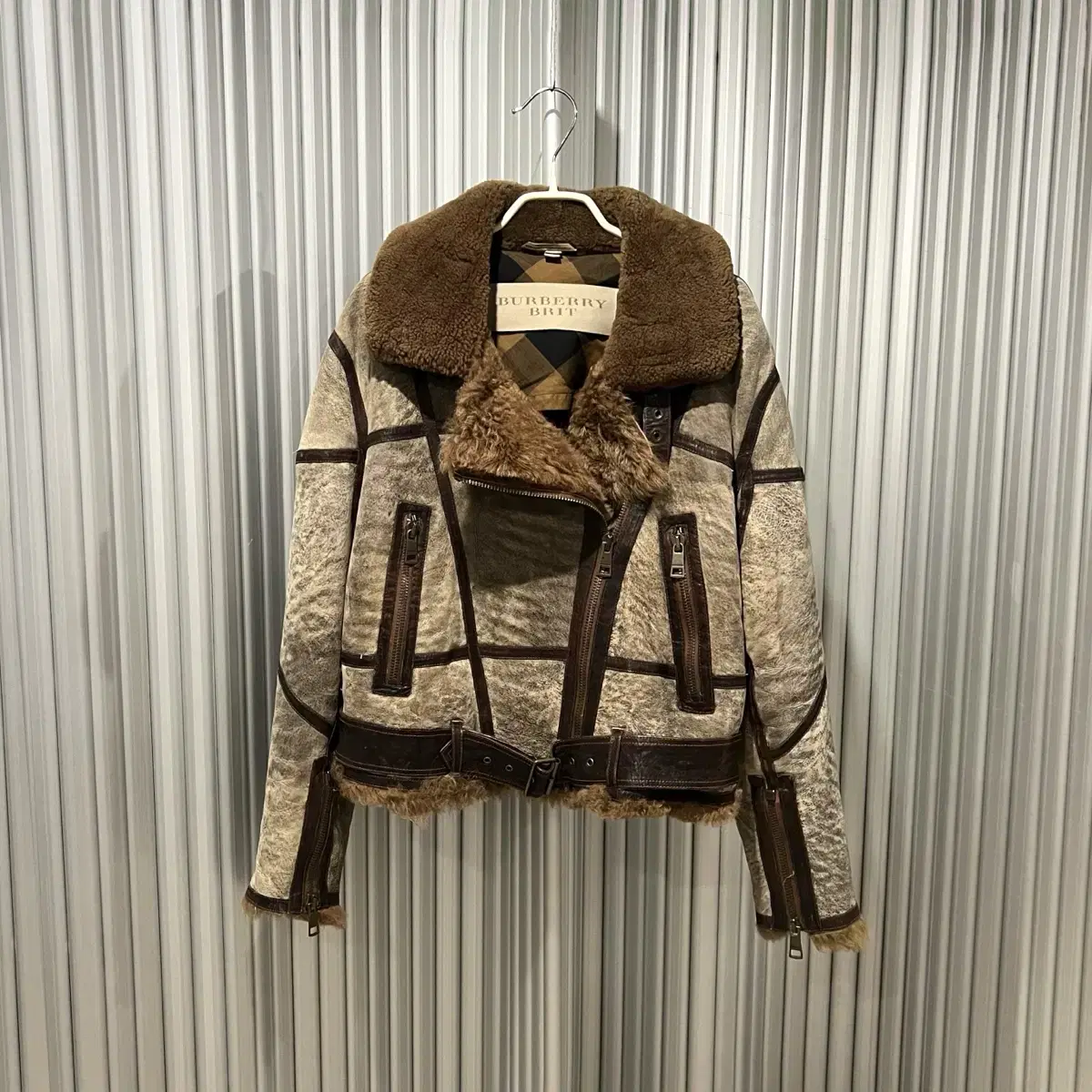 Burberry shearling Jacket