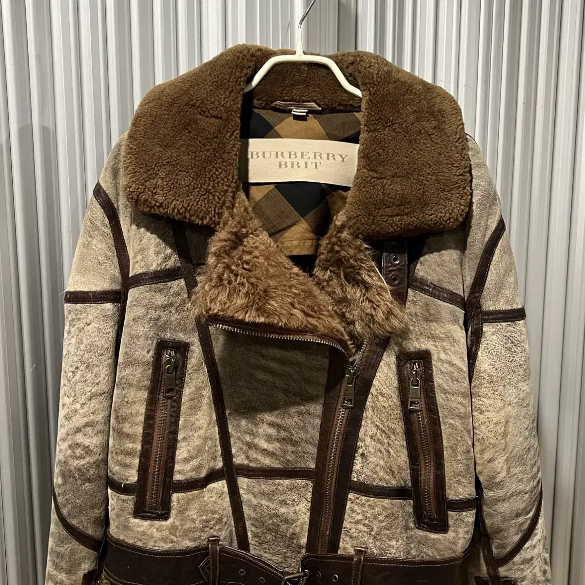 Burberry shearling Jacket