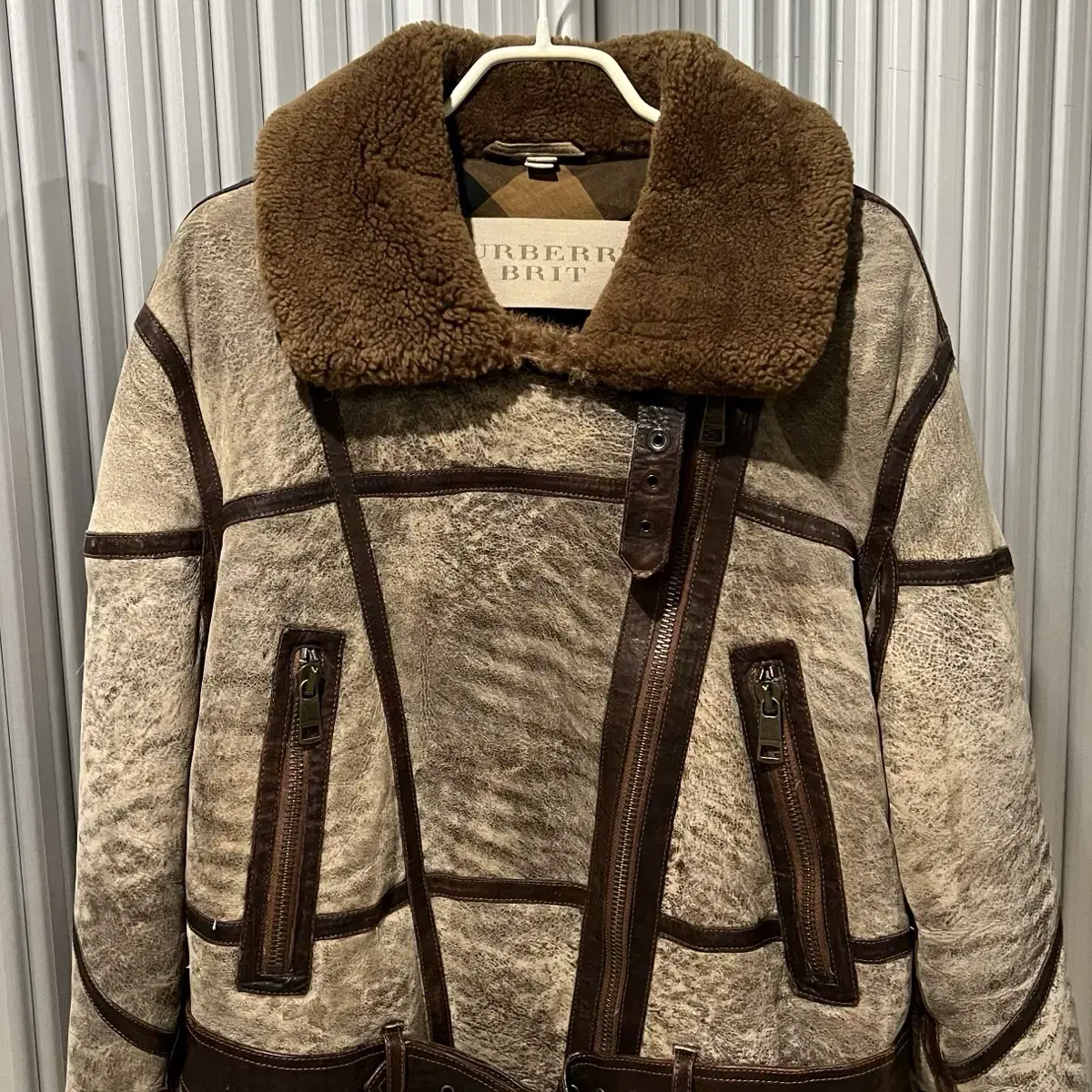 Burberry shearling Jacket