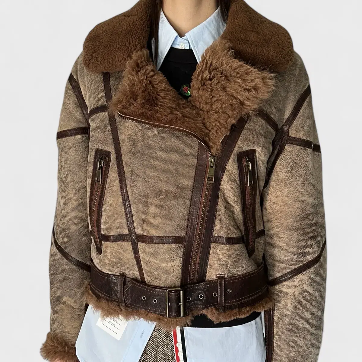 Burberry shearling Jacket