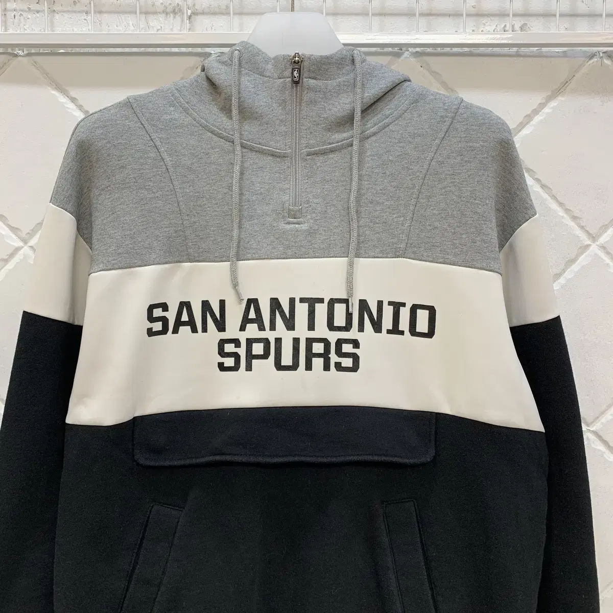 NBA SAS SPURS 반집업 후드티