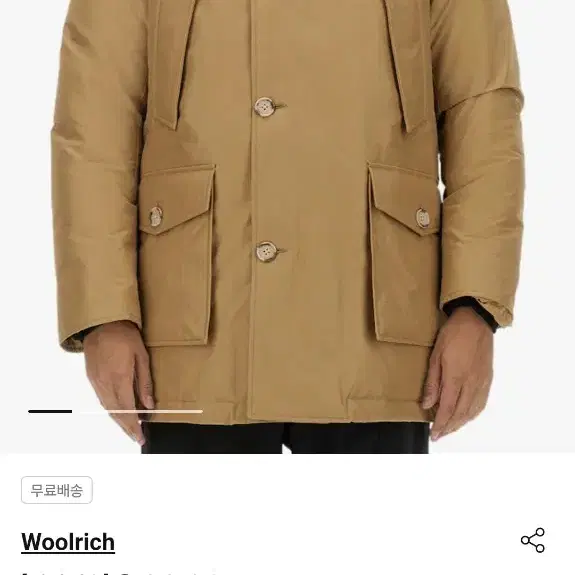 WOOLRICH 울리치 아크틱 디테쳐블 퍼 파카 패딩