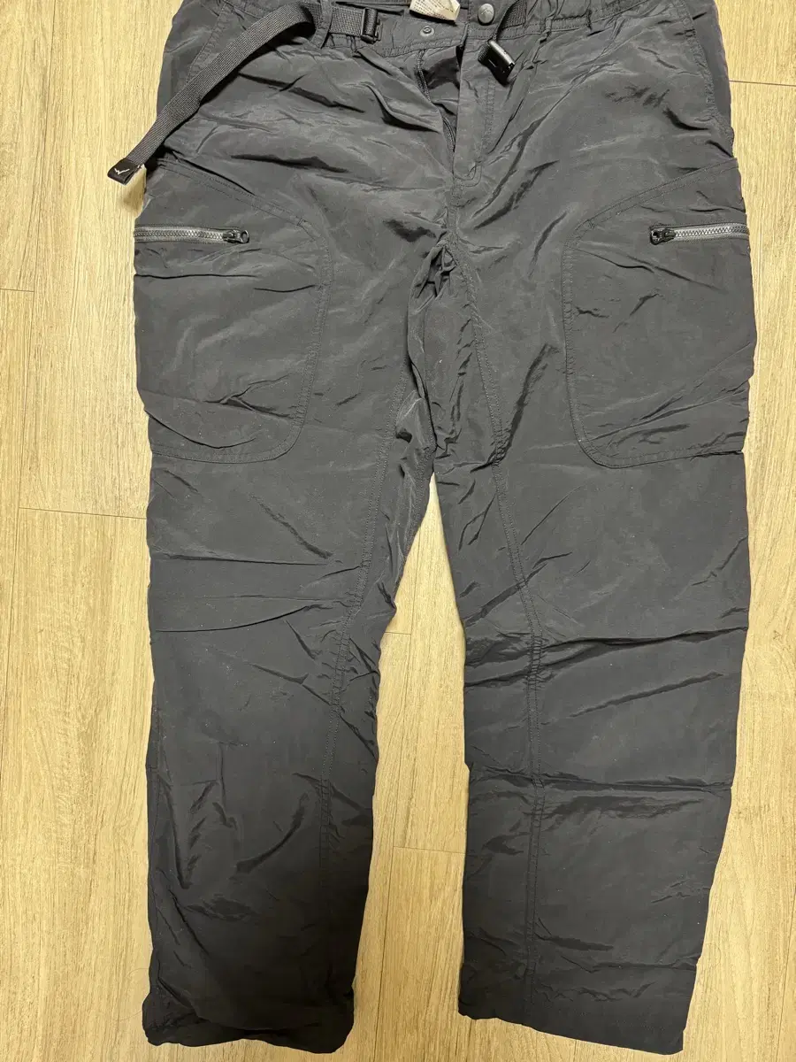 케일 Cayl supplex cargo wide pants 블랙 L