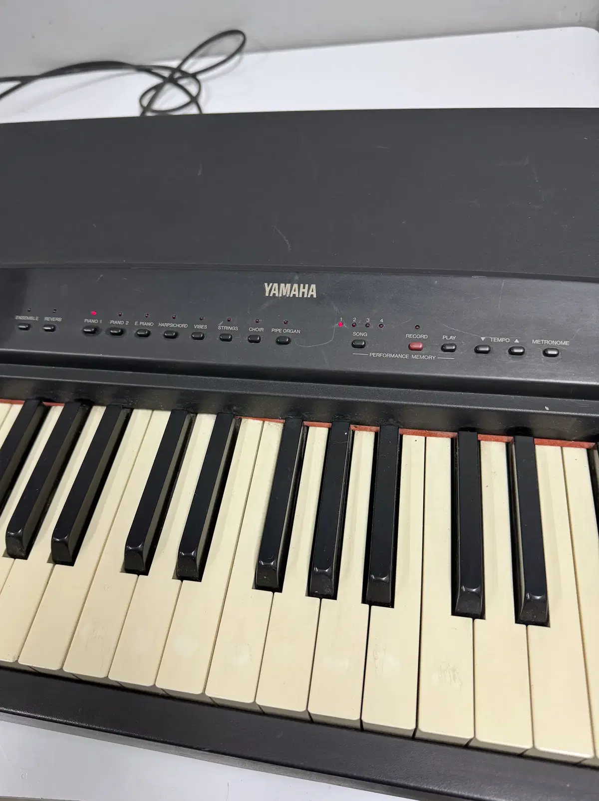 YAMAHA 야마하 일렉트로닉 디지털 피아노 빈티지 건반 YPP-55