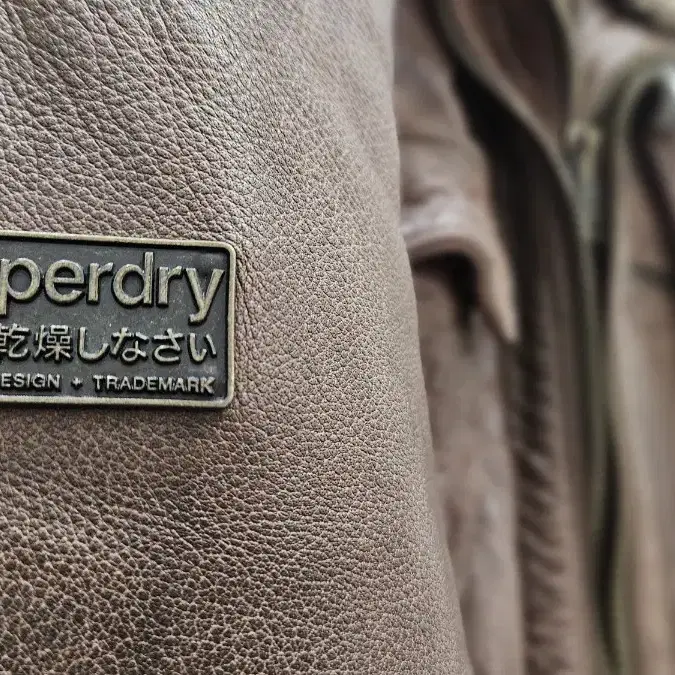 Superdry 가죽자켓