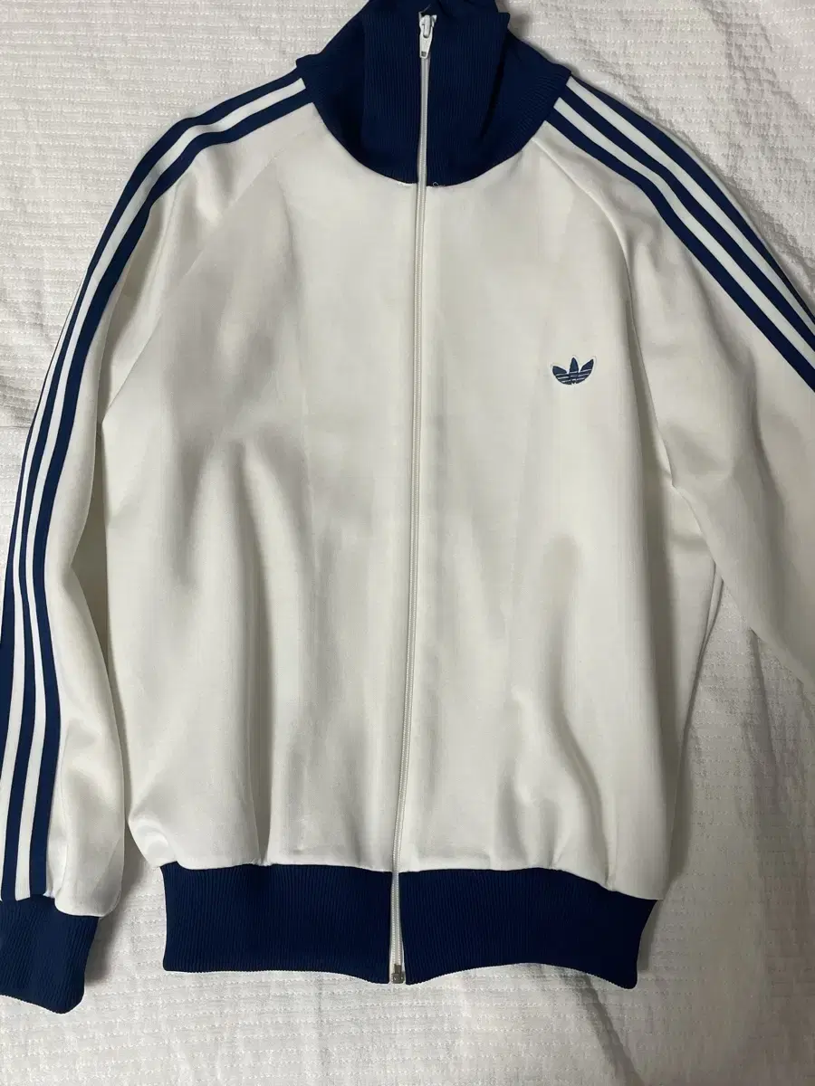 Adidas 80s West German Cream Bloo Track Top (Rare)