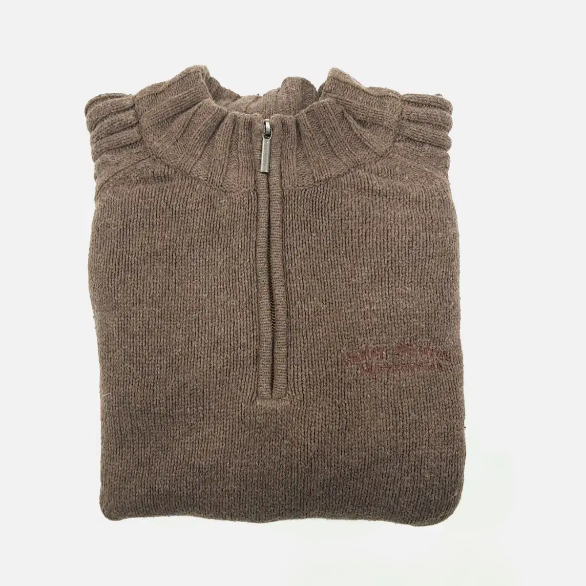 (CS577)3XL 할리데이비슨 브라운 하프집업 니트 스웨터 knit