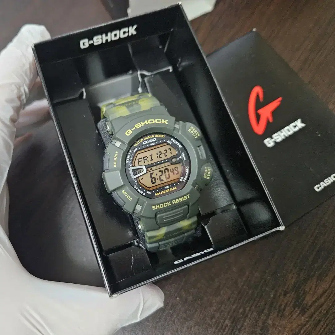 지샥 G-SHOCK G-9000MC-3 카모 머드맨