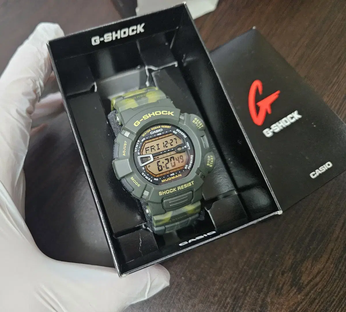 지샥 G-SHOCK G-9000MC-3 카모 머드맨