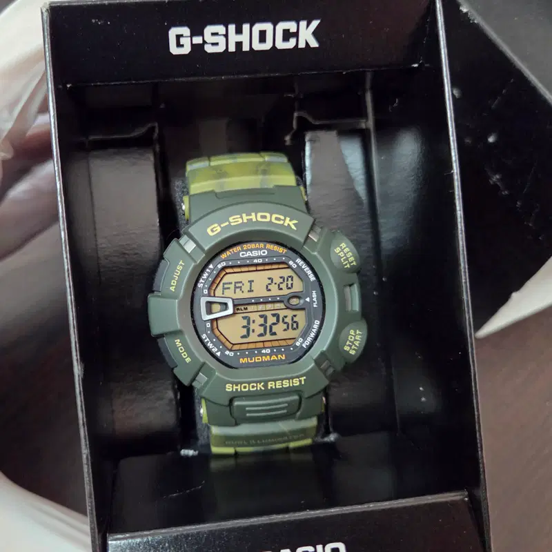 지샥 G-SHOCK G-9000MC-3 카모 머드맨