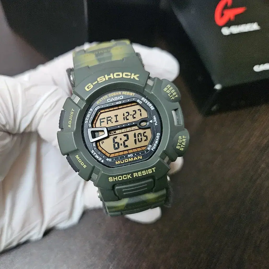 지샥 G-SHOCK G-9000MC-3 카모 머드맨