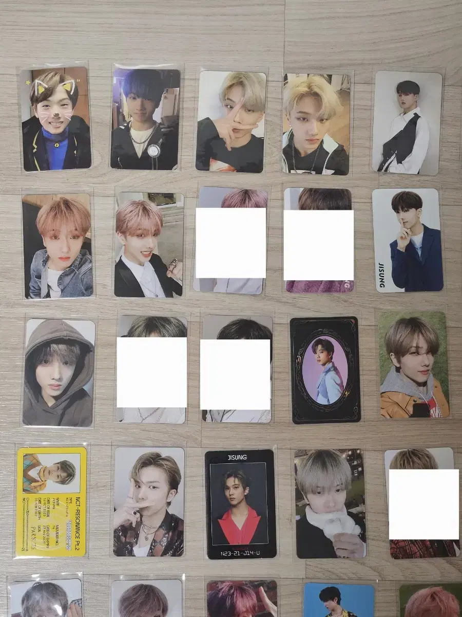 NCT Jisung) nct jisung Photo cards WTS/Wow, there are so many types!