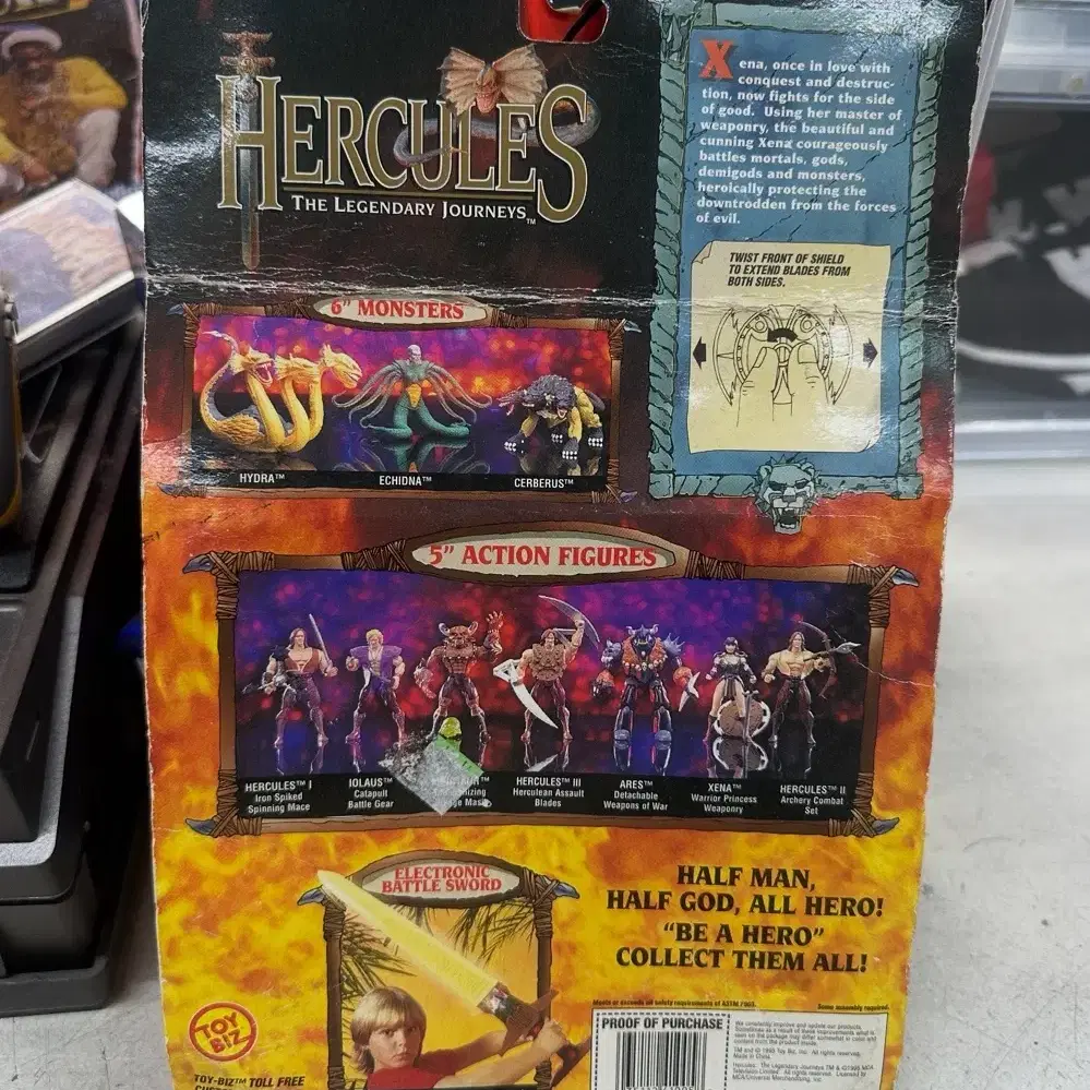 Toy Biz Hercules XENA Figure 피규어