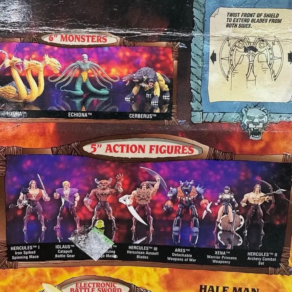 Toy Biz Hercules XENA Figure 피규어