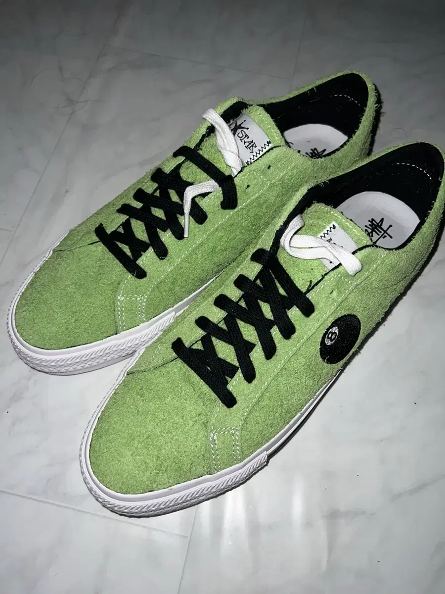 Converse Stussy One Star Pro Low 8-Ball Green 300