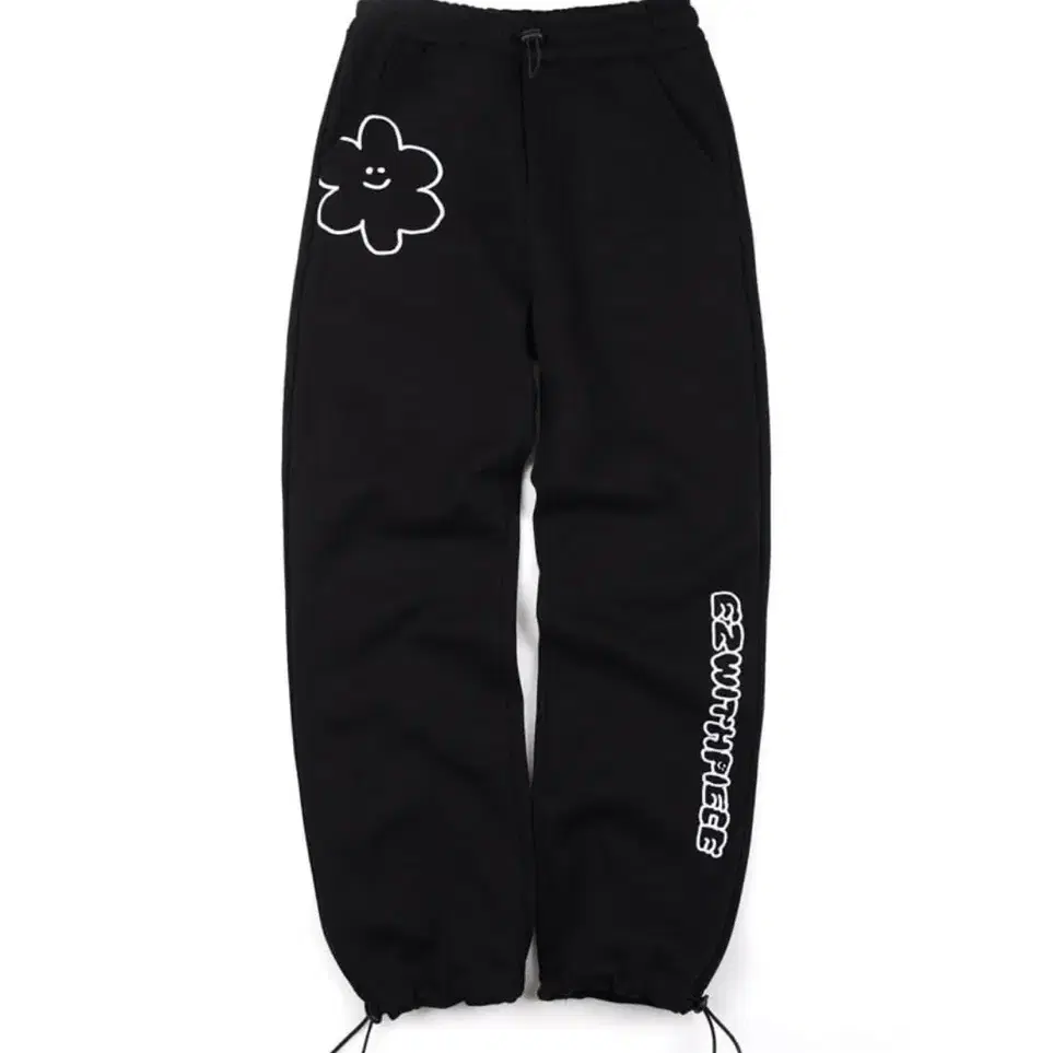 피스메이커 DAISY SWEAT PANTS 블랙 쭈리 M