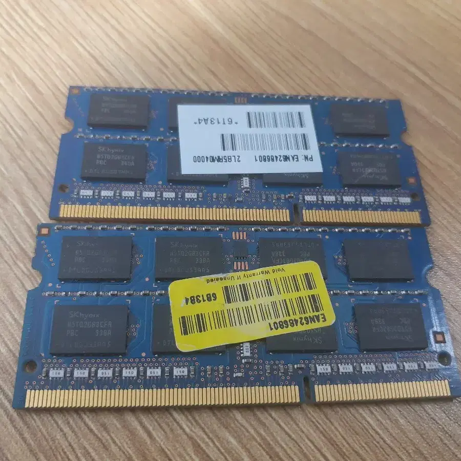 SK하이닉스 노트북 DDR3 4GB 램 2개