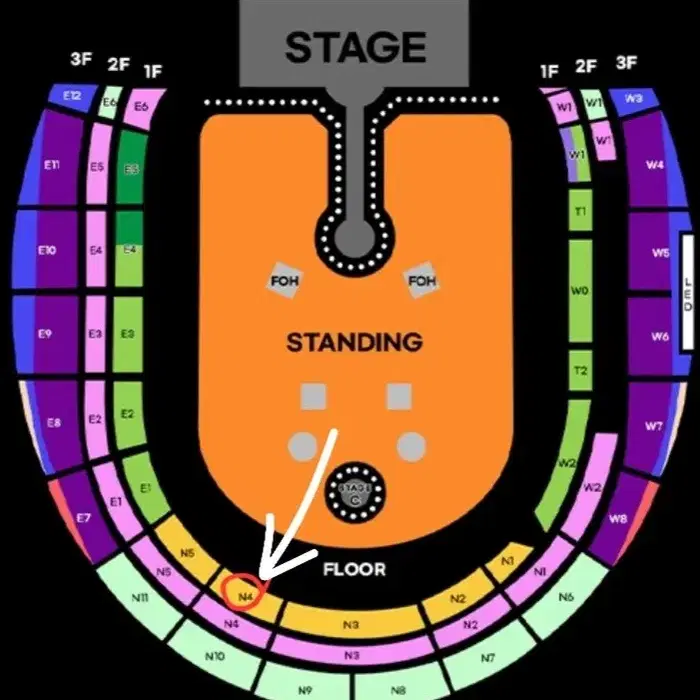 콜드플레이 내한 4월 22일 지정석 S석