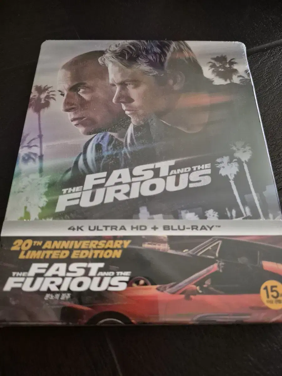 The Fast and the Furious 30th Anniversary 4K blu-ray steelbook unsealed