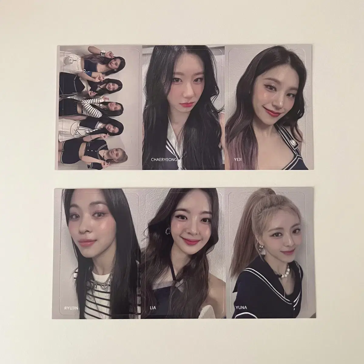 있지 itzy 신한카드 포카