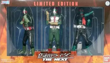 반다이 소프트 비닐 소울 가면라이더 THE NEXT 1호 2호 V3