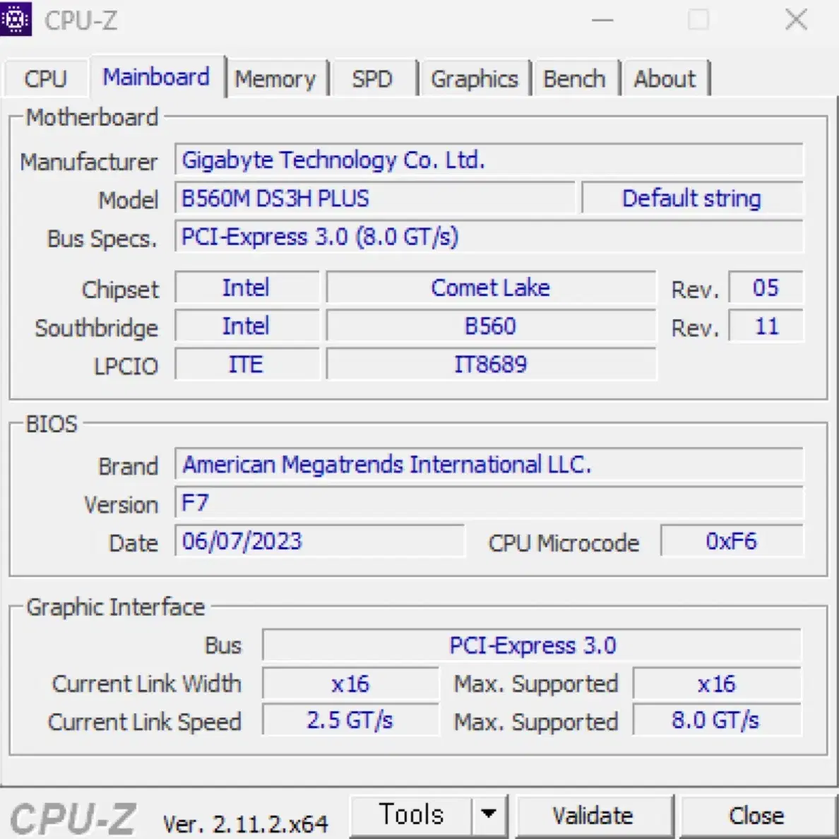 컴퓨터 i7-10700