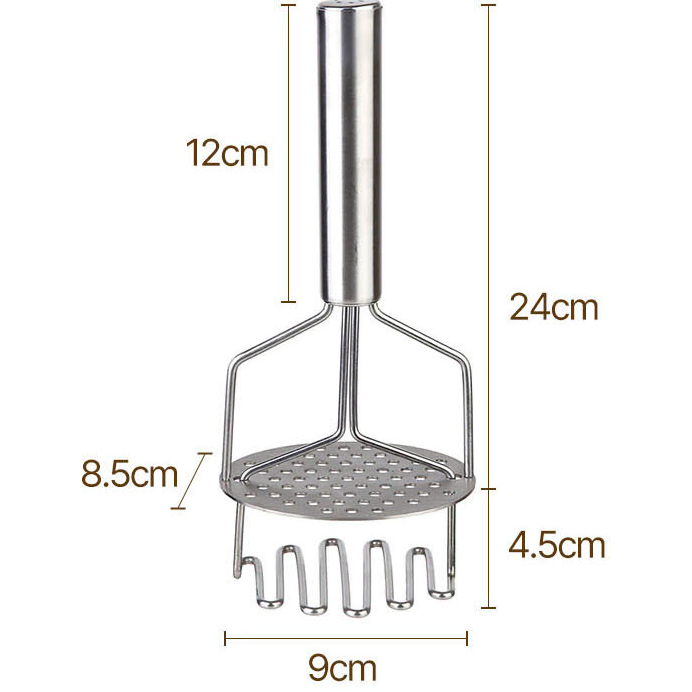 포테이토 매셔 감자 으깨기 도구 고강도 스텐