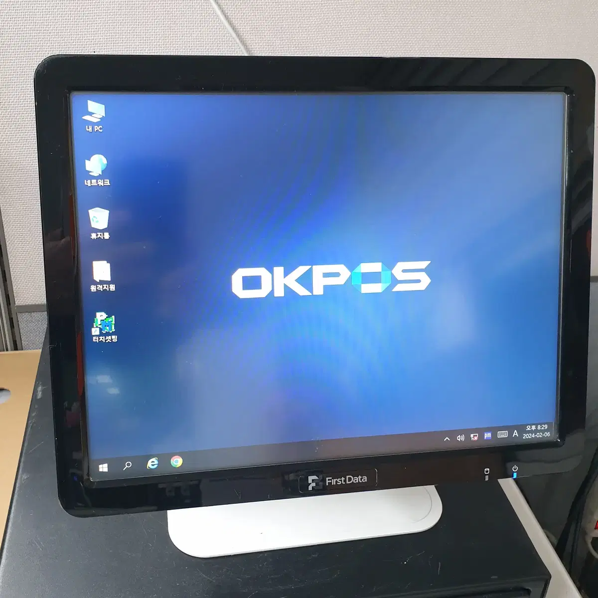 OKPOS N-POS중고포스기 카페 마트 식당POS 프로그램포함풀셋트