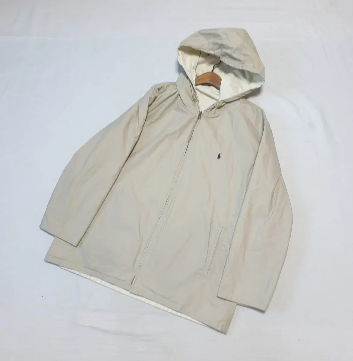 Polo Reversible Hooded Cotton Jacket