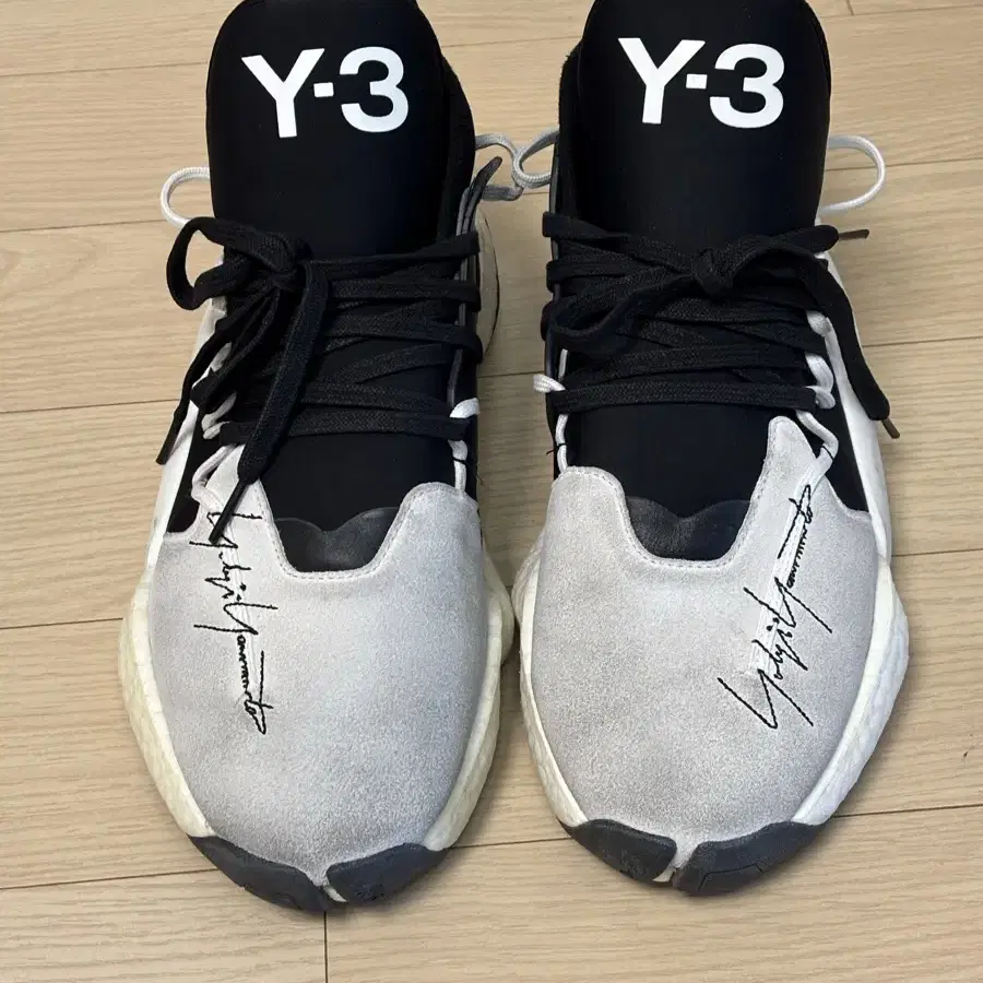 Y-3 요지야마모토 BYW BBALL 운동화 흰검 275mm