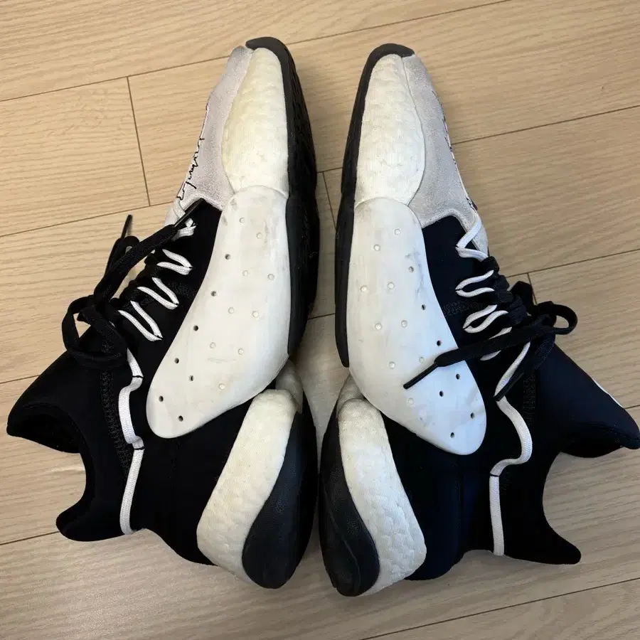 Y-3 요지야마모토 BYW BBALL 운동화 흰검 275mm