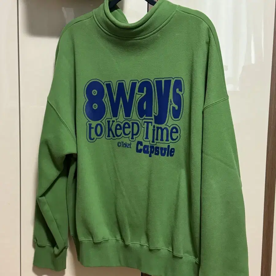 (L) Teket 8ways Half Zip-Up Sweatshirt