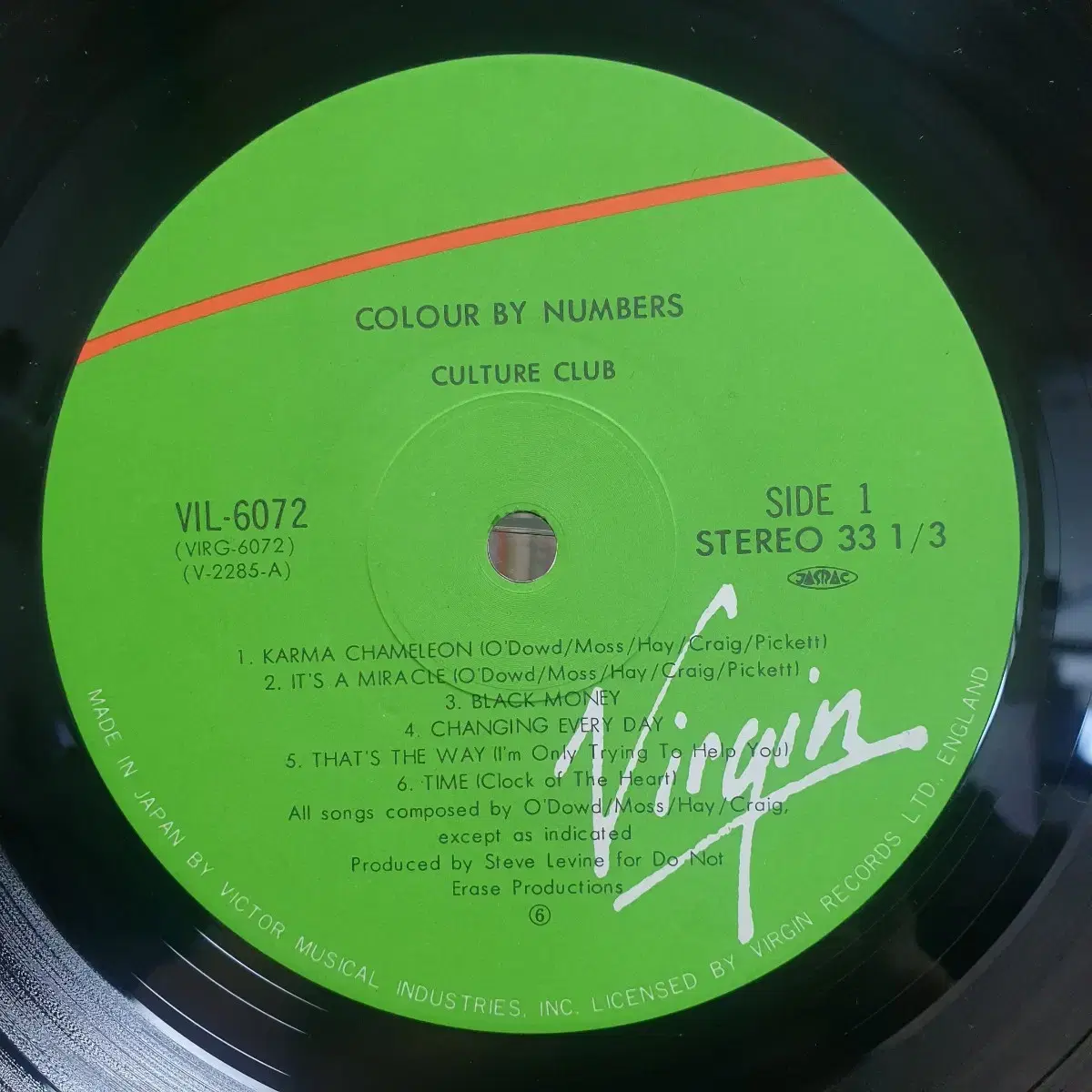 (LP) Culture Club - Colour by Number