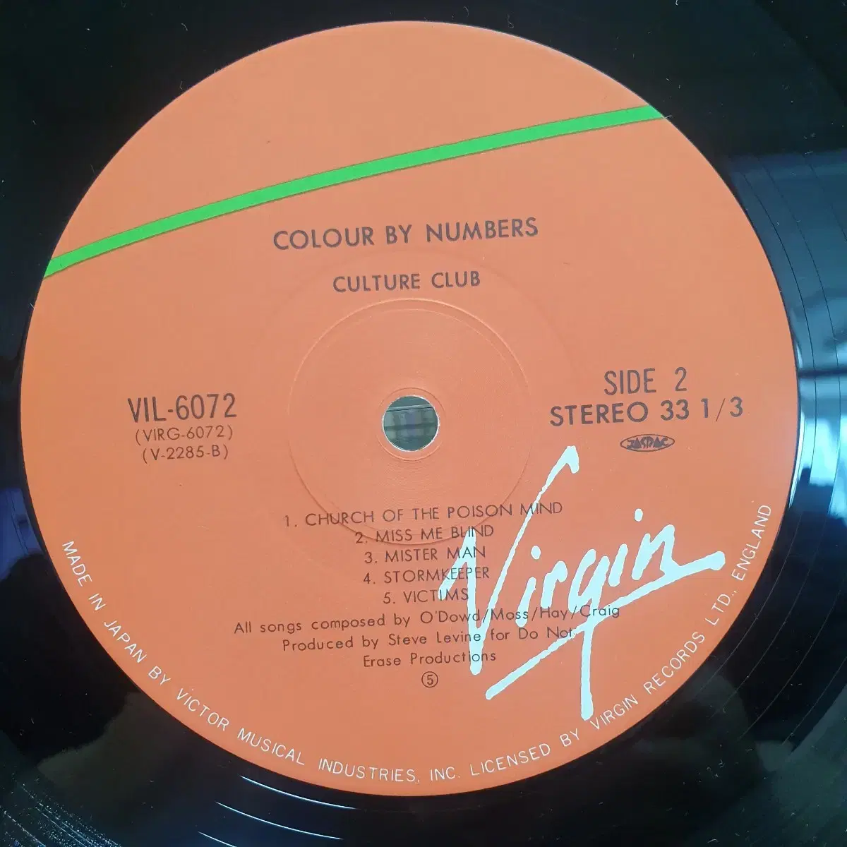 (LP) Culture Club - Colour by Number